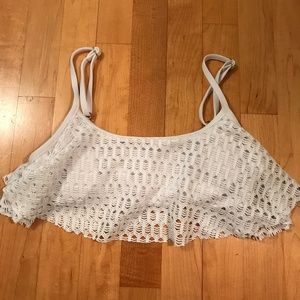 Roxy White Bikini Top